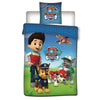 Paw Patrol Chase Marshall Kinder Mikrofaser Bettwäsche Set 135/140x200 63x63 cm