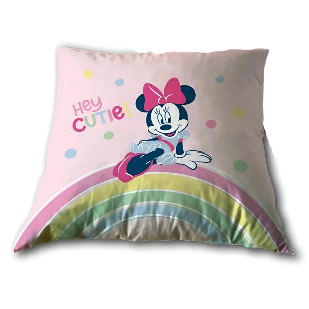 Disney Minnie Maus Velours Kissen Dekokissen 35x35 cm - WS-Trend.de