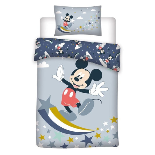 Disney Mickey Maus Baby Bettwäsche Set 100x135 40x60 - WS-Trend.de 100x135/140 100% Baumwolle