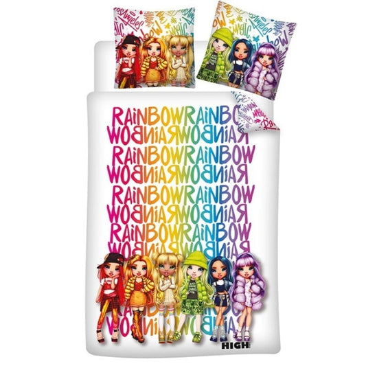 Rainbow High Girls Kinder Bettwäsche 2tlg. Set 135-140x200 65x65 - WS-Trend.de