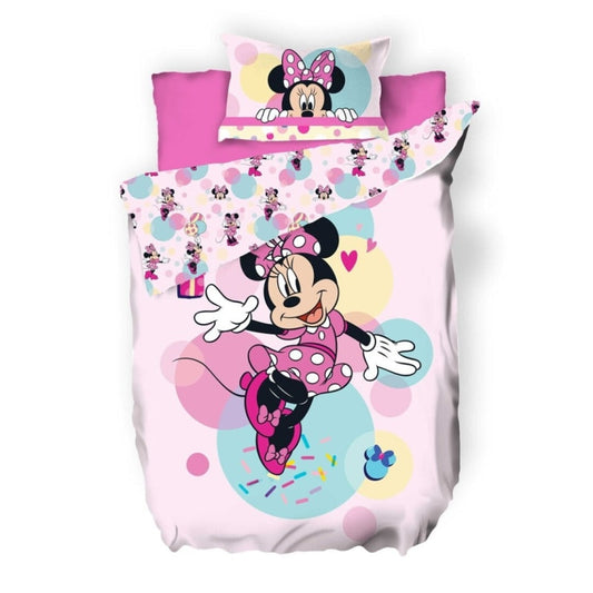 Disney Minnie Maus Kinder Bettwäsche 2tlg. Set 135-140x200 65x65
