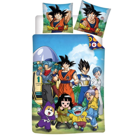 Anime Dragon Ball Super Goku Bettwäsche 2tlg. Set 135-140x200 65x65 - WS-Trend.de