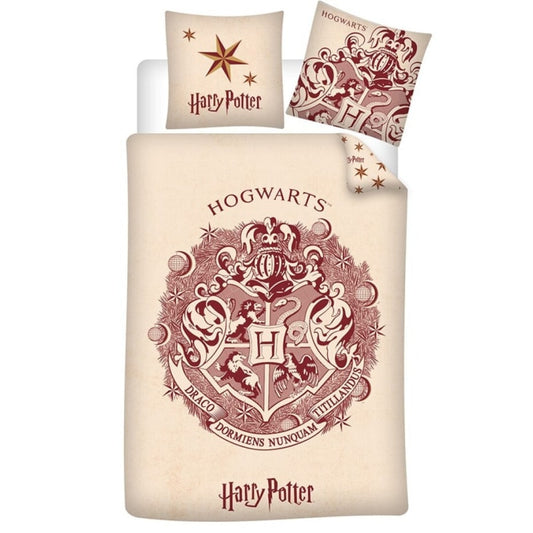 Harry Potter Hogwarts Kinder Bettwäsche 2tlg Set 135-140x200 65x65 cm - WS-Trend.de