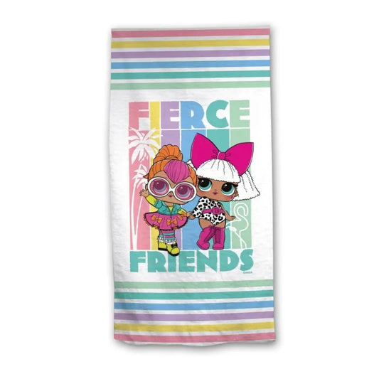 LOL Surprise Mikrofaser Strandtuch Badetuch XL 70 x 140 cm - WS-Trend.de Badehandtuch