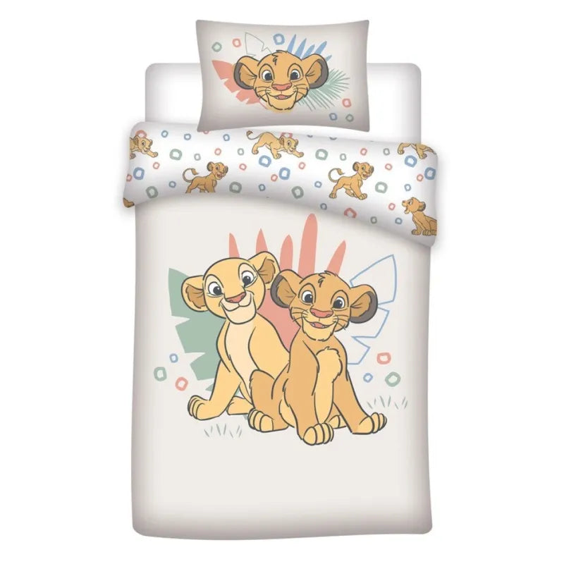 Disney König der Löwen Baby Kleinkinder Bettwäsche Set 100x140 40x60 - WS-Trend.de Baumwolle