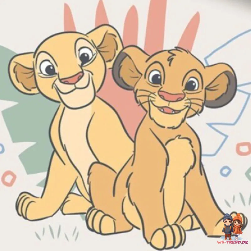 Disney König der Löwen Baby Kleinkinder Bettwäsche Set 100x140 40x60 - WS-Trend.de Baumwolle