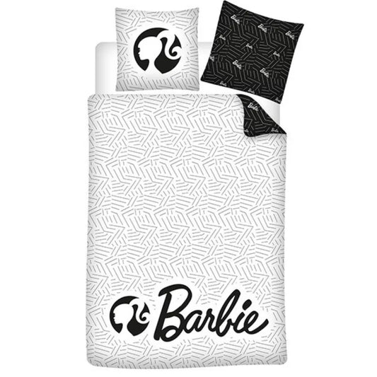 Barbie Kinder Bettwäsche Mikrofaser 2tlg Set 135/140x200 63x63 - WS-Trend.de