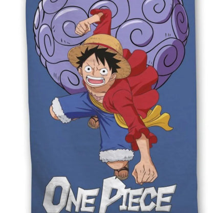 One Piece Monkey D Ruffy Mikrofaser Strandtuch Handtuch Badetuch 70x140 cm - WS-Trend.de