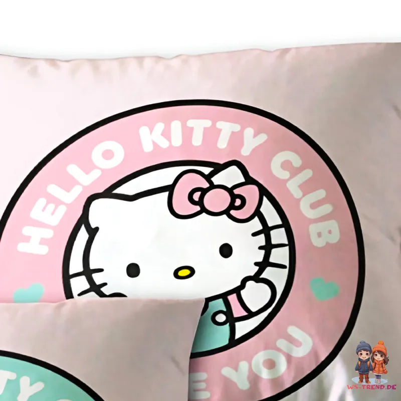 Hello Kitty Mädchen Kissen Dekokissen Cushion 40x40x7 cm - WS-Trend.de