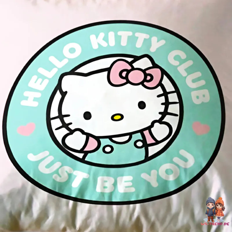Hello Kitty Mädchen Kissen Dekokissen Cushion 40x40x7 cm - WS-Trend.de