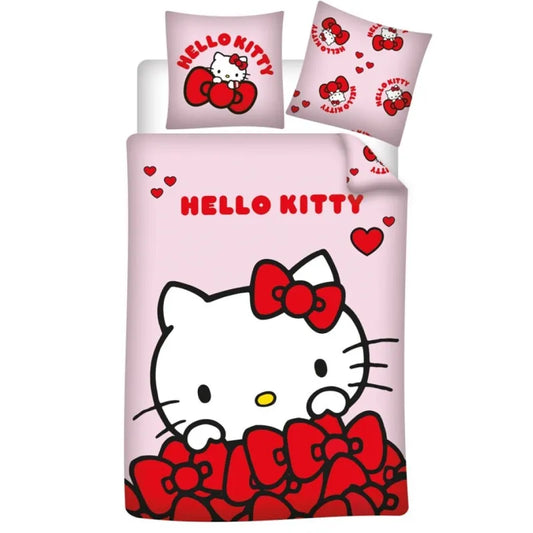 Hello Kitty Mädchen Kinder Bettwäsche 2tlg. Set - WS-Trend.de