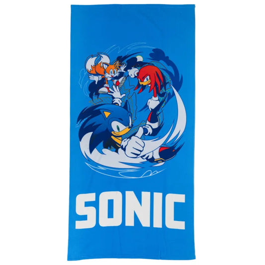 Sonic the Hedgehog Handtuch Badehandtuch Badetuch XL Strandtuch 70x140 - WS-Trend.de XXL