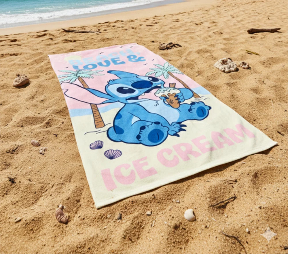 Disney Lilo und Stitch Mikrofaser Strandtuch Badetuch XL 70x140 - WS-Trend.de