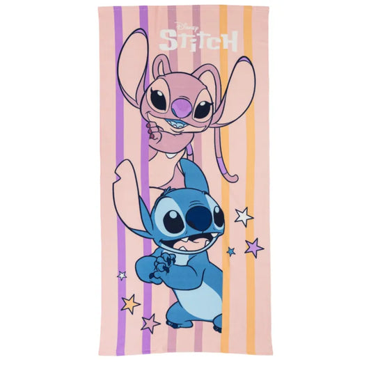 Disney Lilo und Stitch Angel Mikrofaser Strandtuch Badetuch XL 70x140 cm - WS-Trend.de