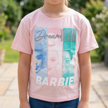 Barbie and Friends Mädchen T-Shirt kurzarm Shirt - WS-Trend.de Gr. 134-164 100% Baumwolle