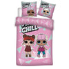 LOL Surprise Winter Chill Kinder Bettwäsche Set 135/140x200 65x65 Baumwolle