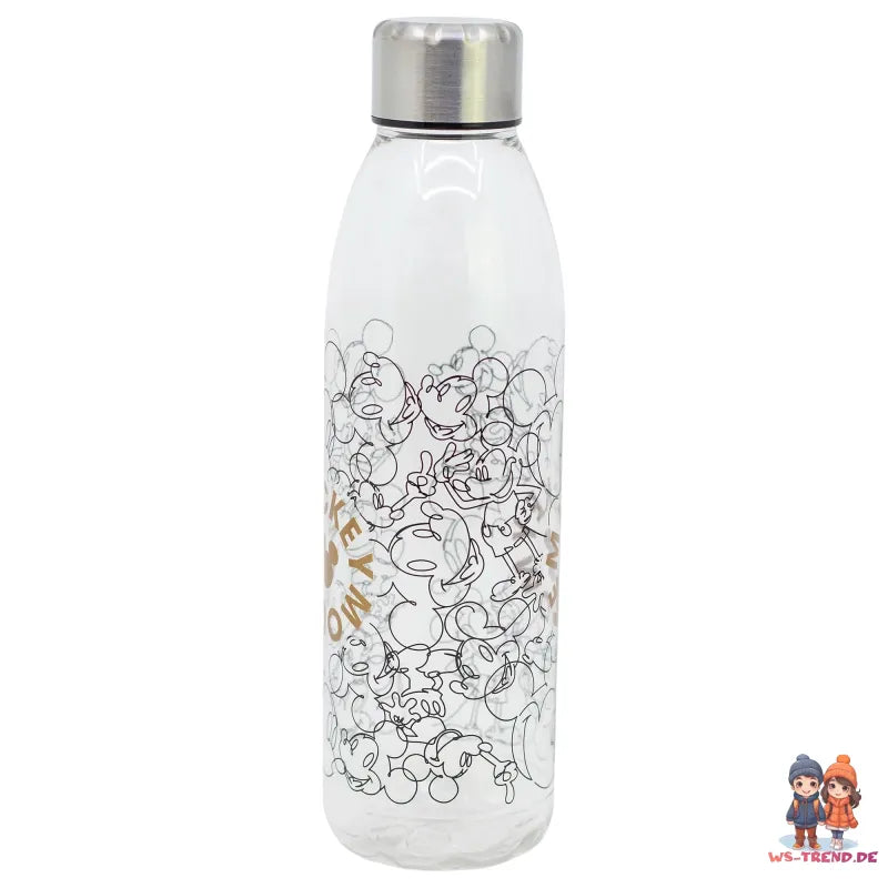 Disney Mickey Maus Wasserflasche Trinkflasche Flasche XL 980 ml - WS-Trend.de