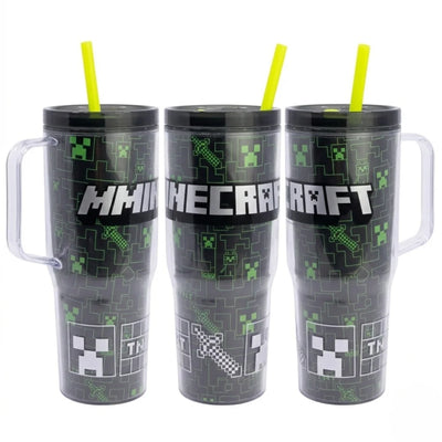 Minecraft Creeper XL Iso Kaffeebecher Thermobecher To-Go 860 ml - WS-Trend.de