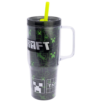 Minecraft Creeper XL Iso Kaffeebecher Thermobecher To-Go 860 ml - WS-Trend.de