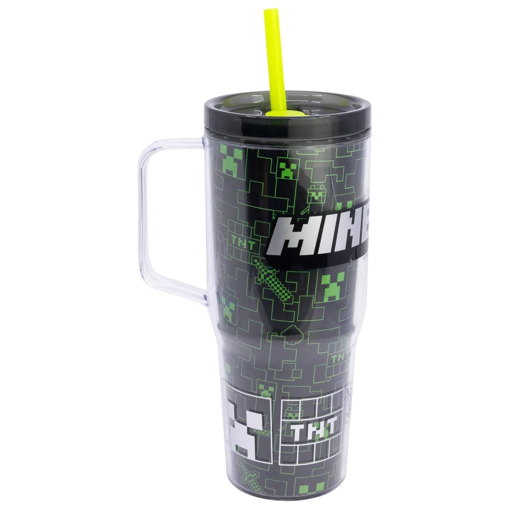 Minecraft Creeper XL Iso Kaffeebecher Thermobecher To-Go 860 ml - WS-Trend.de