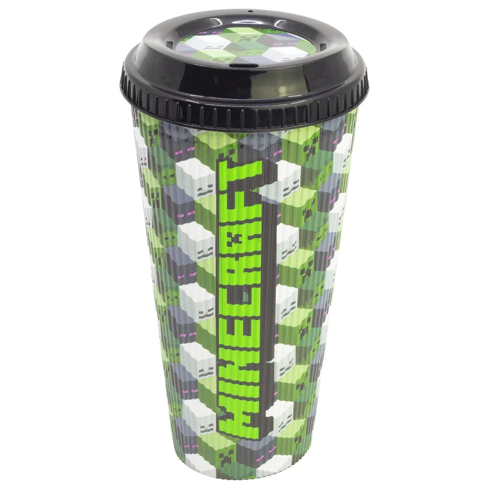 Minecraft Creeper Gamer XL Kaffeebecher Becher To-Go 790 ml - WS-Trend.de