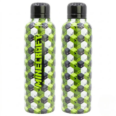 Minecraft Creeper Edelstahl Thermo Wasserflasche Trinkflasche Flasche 515 ml - WS-Trend.de