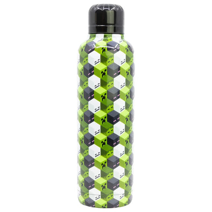 Minecraft Creeper Edelstahl Thermo Wasserflasche Trinkflasche Flasche 515 ml - WS-Trend.de