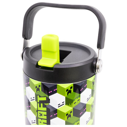 Minecraft Creeper Edelstahl XL Iso Kaffeebecher Thermobecher To-Go 860 ml