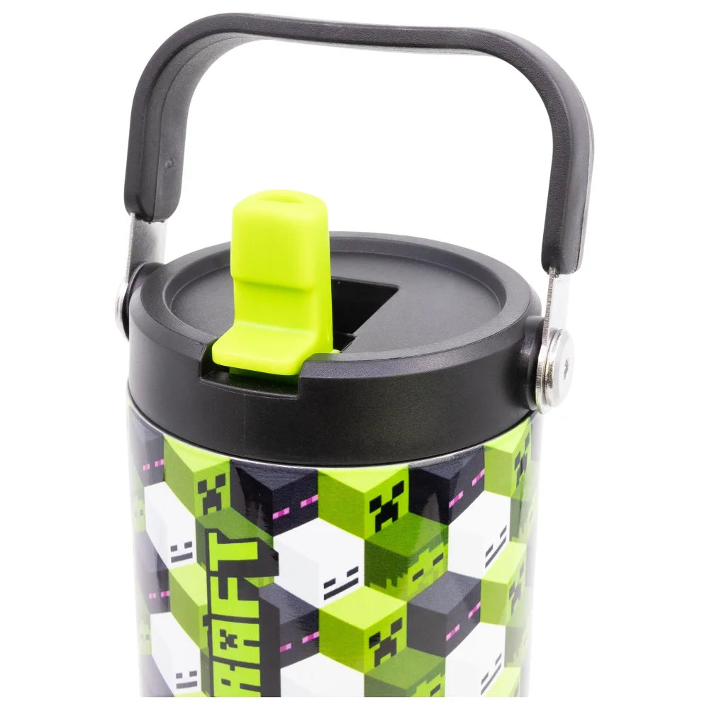 Minecraft Creeper Edelstahl XL Iso Kaffeebecher Thermobecher To-Go 860 ml - WS-Trend.de