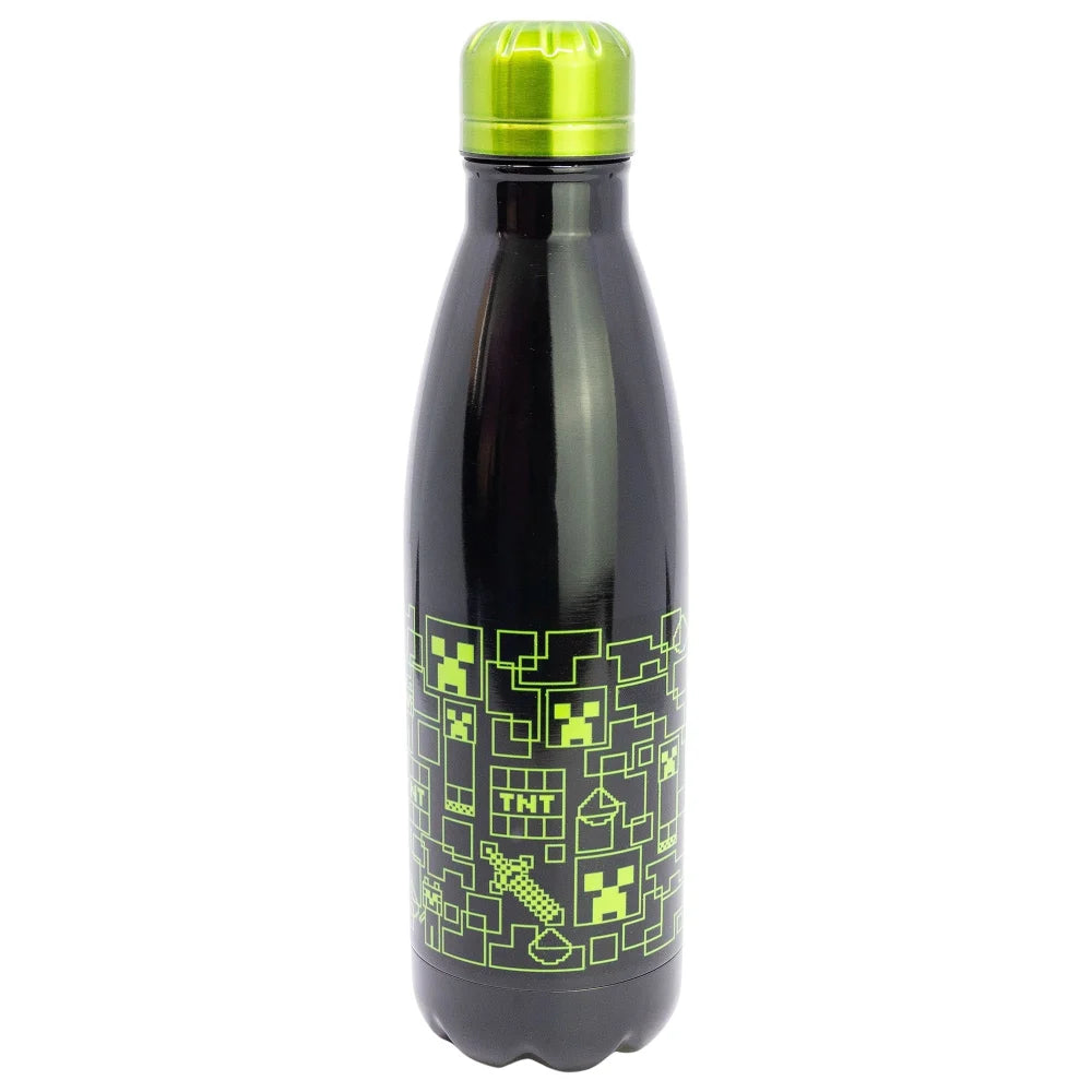 Minecraft Creeper Edelstahl Wasserflasche Trinkflasche Flasche 780 ml - WS-Trend.de
