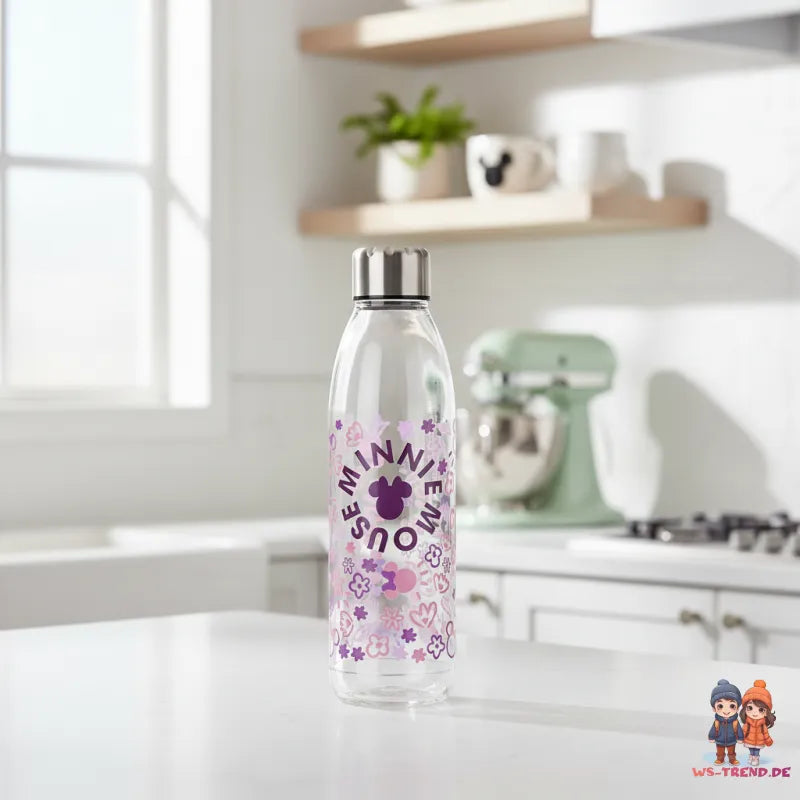 Disney Minnie Maus Wasserflasche Trinkflasche Flasche XL 980 ml - WS-Trend.de