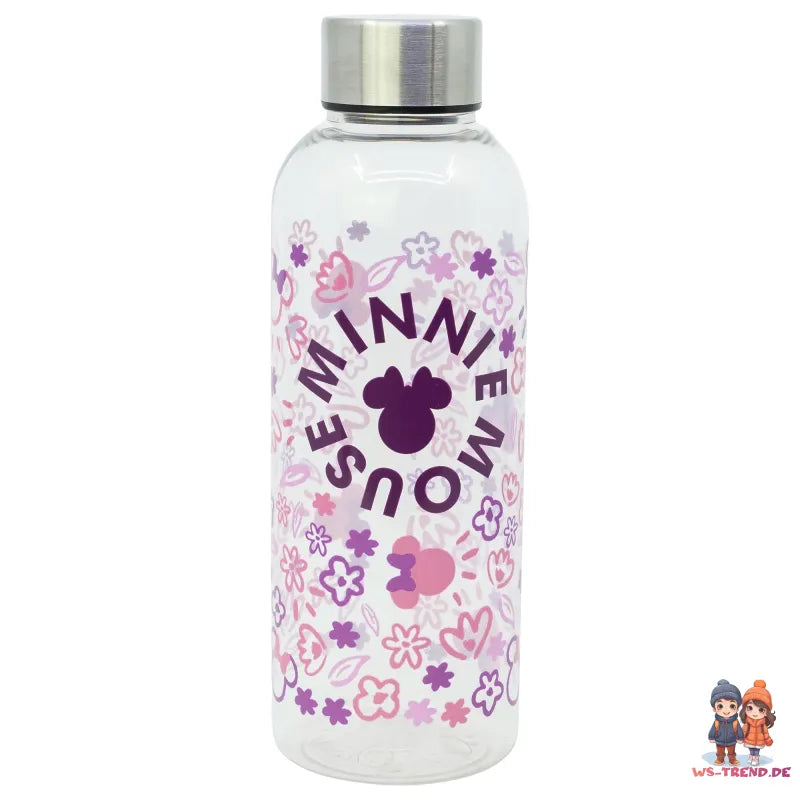 Disney Minnie Maus Wasserflasche Trinkflasche Flasche XL 850 ml - WS-Trend.de