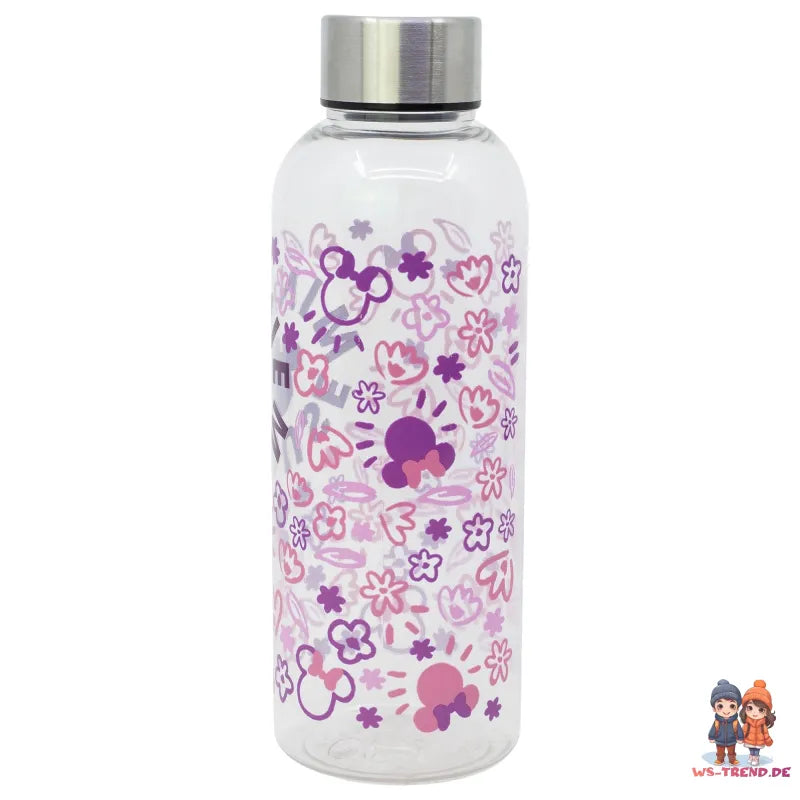 Disney Minnie Maus Wasserflasche Trinkflasche Flasche XL 850 ml - WS-Trend.de