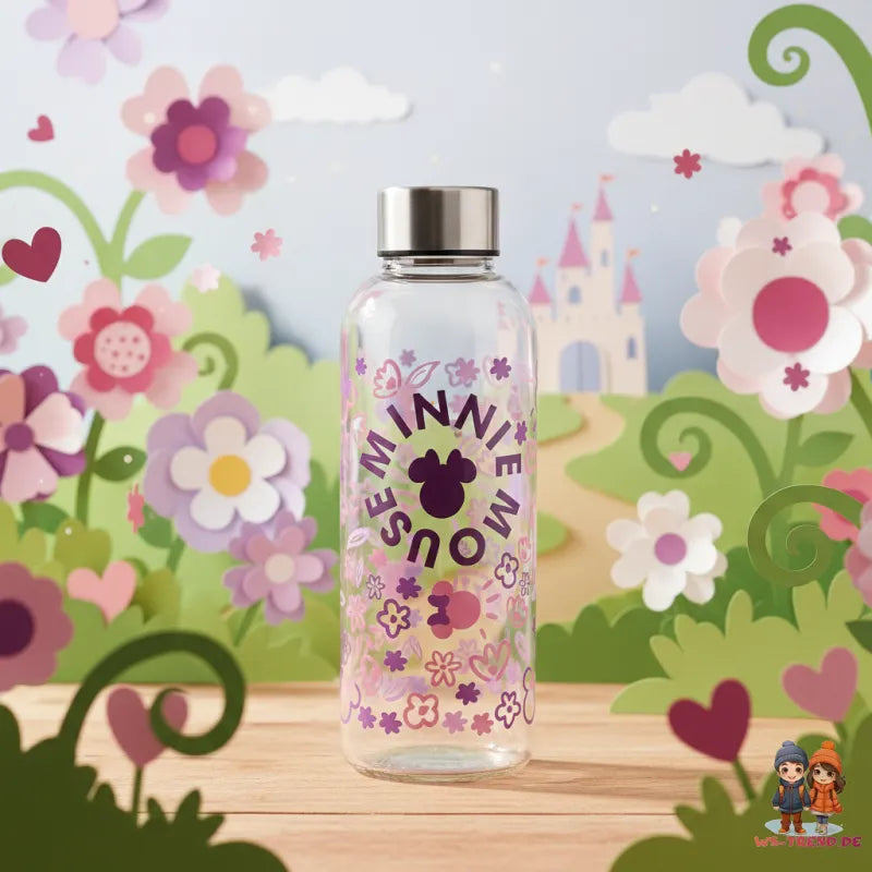 Disney Minnie Maus Wasserflasche Trinkflasche Flasche XL 850 ml - WS-Trend.de