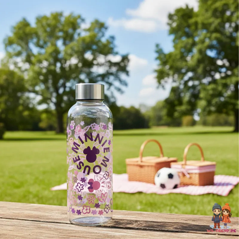 Disney Minnie Maus Wasserflasche Trinkflasche Flasche XL 850 ml - WS-Trend.de