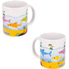 Baby Shark Haie Teetasse Tasse Kaffeetasse Geschenkidee 325 ml