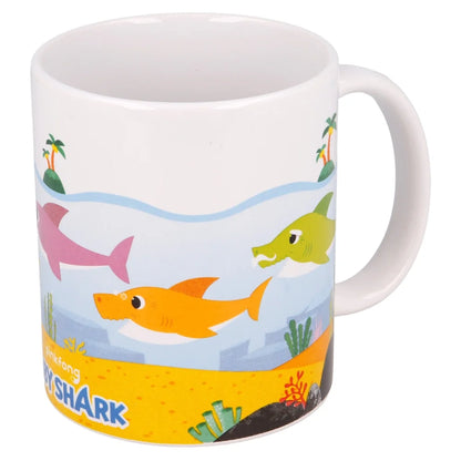 Baby Shark Haie Teetasse Tasse Kaffeetasse Geschenkidee 325 ml - WS-Trend.de