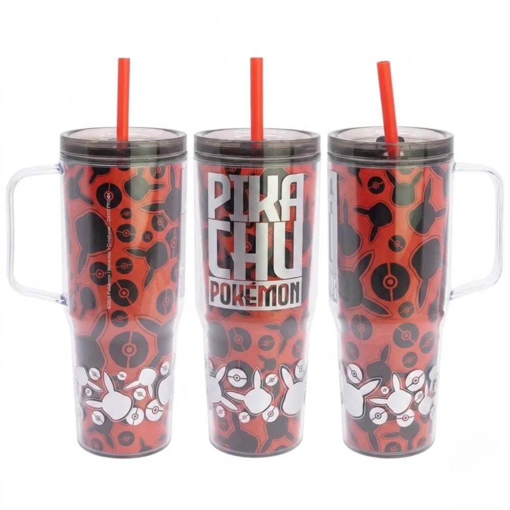 Pokemon Pikachu XL Iso Kaffeebecher Thermobecher Becher To-Go 860 ml - WS-Trend.de