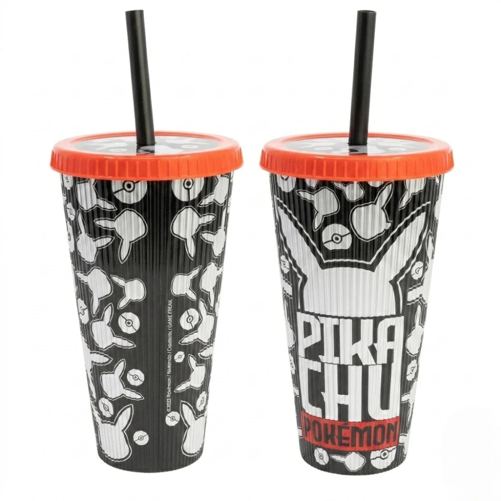 Pokemon Pikachu XL Kaffeebecher Becher To-Go Halm 790 ml - WS-Trend.de
