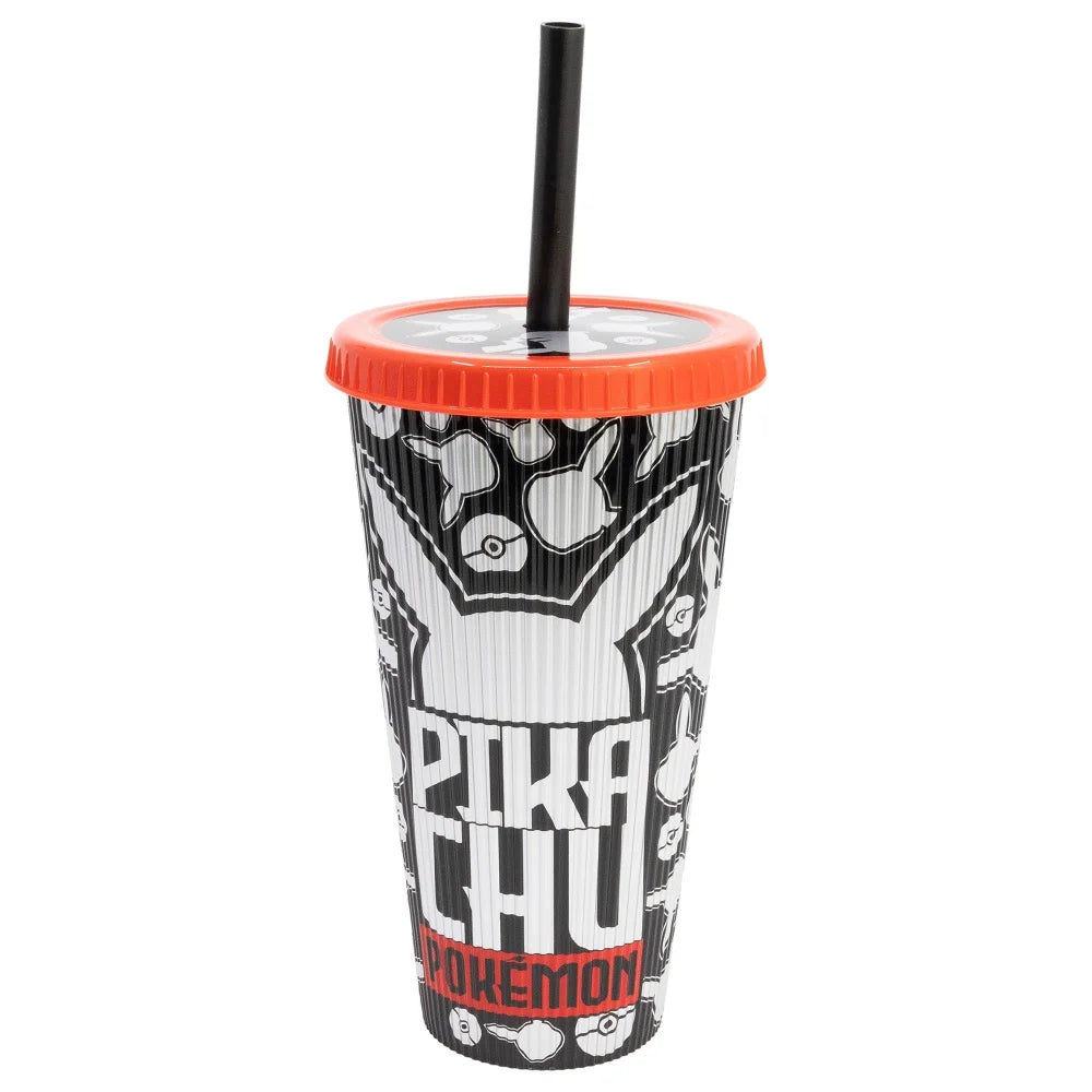 Pokemon Pikachu XL Kaffeebecher Becher To-Go Halm 790 ml - WS-Trend.de