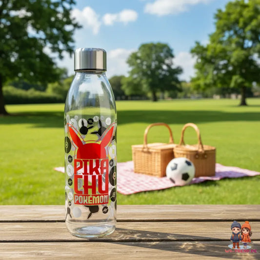Pokemon Pikachu Wasserflasche Trinkflasche Flasche XL 980 ml - WS-Trend.de