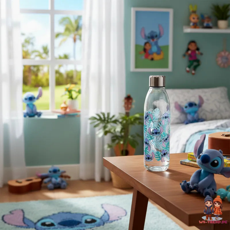 Disney Stitch Wasserflasche Trinkflasche Flasche XL 980 ml - WS-Trend.de