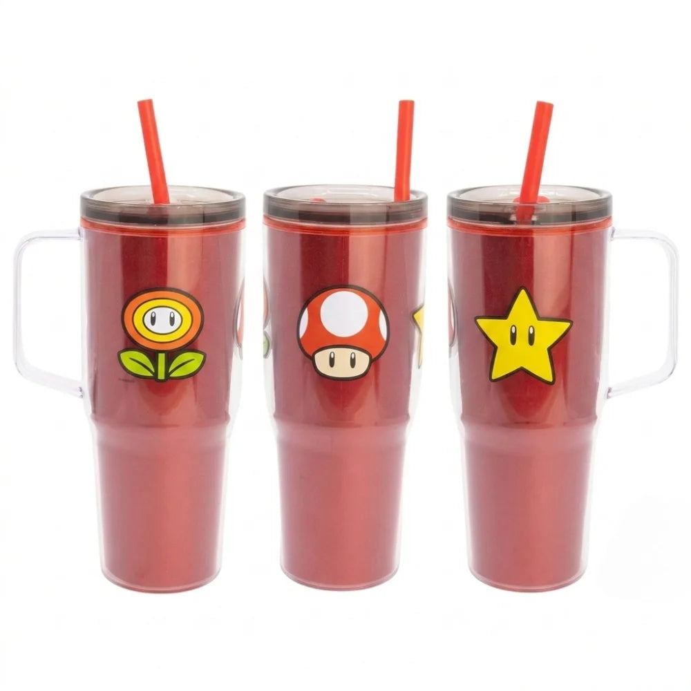 Super Mario XL Iso Kaffeebecher Thermobecher Becher To-Go 860 ml - WS-Trend.de
