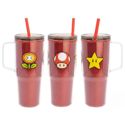 Super Mario XL Iso Kaffeebecher Thermobecher Becher To-Go 860 ml - WS-Trend.de