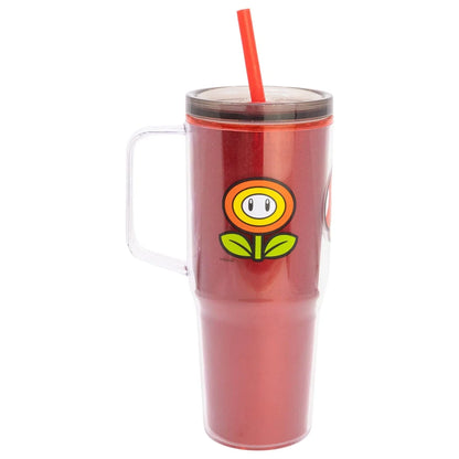 Super Mario XL Iso Kaffeebecher Thermobecher Becher To-Go 860 ml - WS-Trend.de
