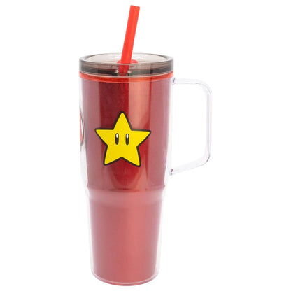 Super Mario XL Iso Kaffeebecher Thermobecher Becher To-Go 860 ml - WS-Trend.de