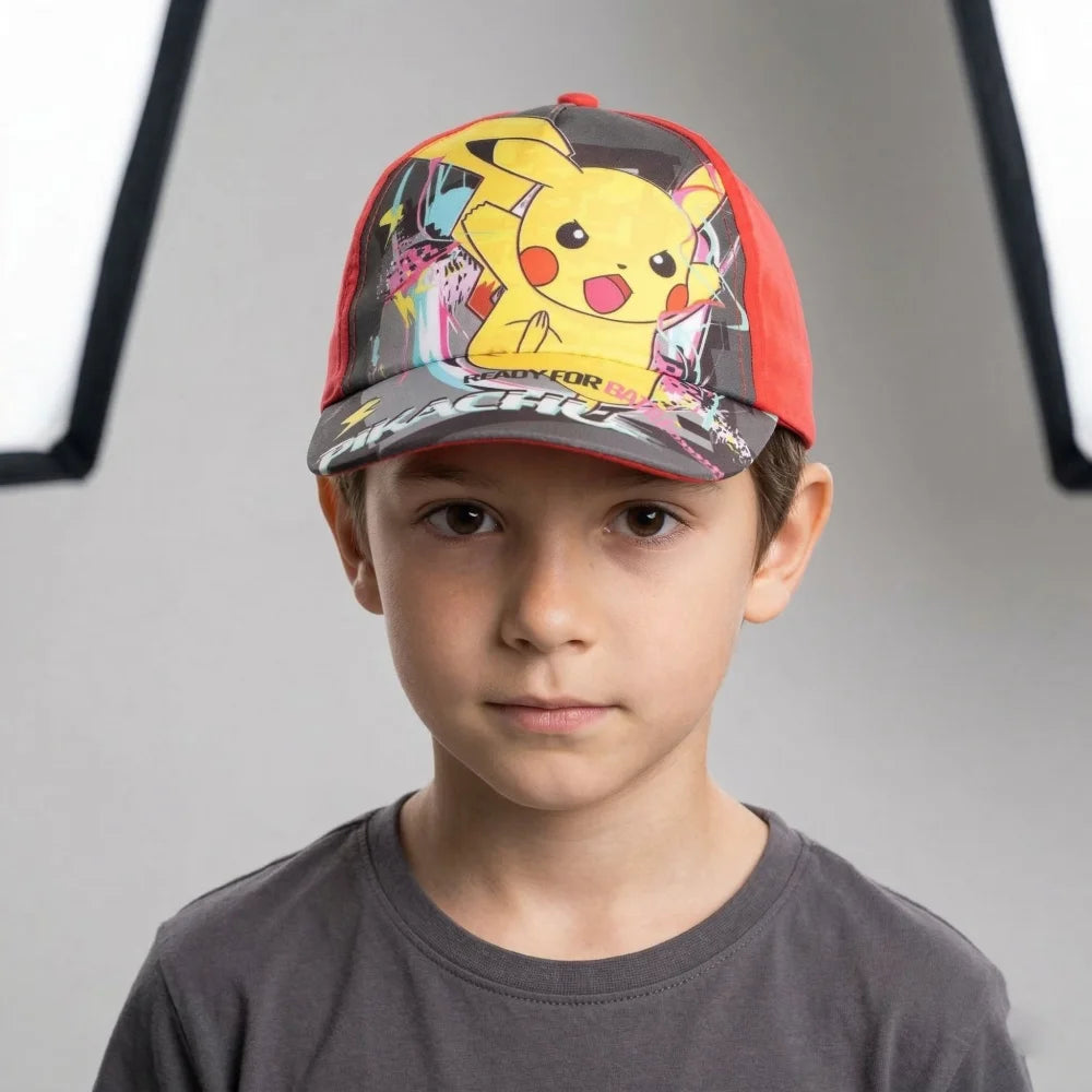 Pokemon Pikachu Jungen Kinder Basecap - WS-Trend.de Baseball Kappe Mütze Gr. 54 56