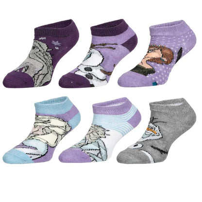 Disney Die Eiskönigin 6-er Pack Kinder Mädchen kurze Socken - WS-Trend.de Sneaker Gr 23 bis 34