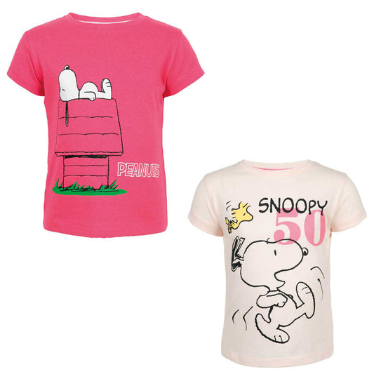 Peanuts Snoopy Kinder Mädchen kurzarm T-Shirt Shirt