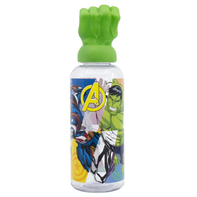 Marvel Avengers HULK 3D Kopf Wasserflasche Trinkflasche Flasche 560 ml - Ansicht 2